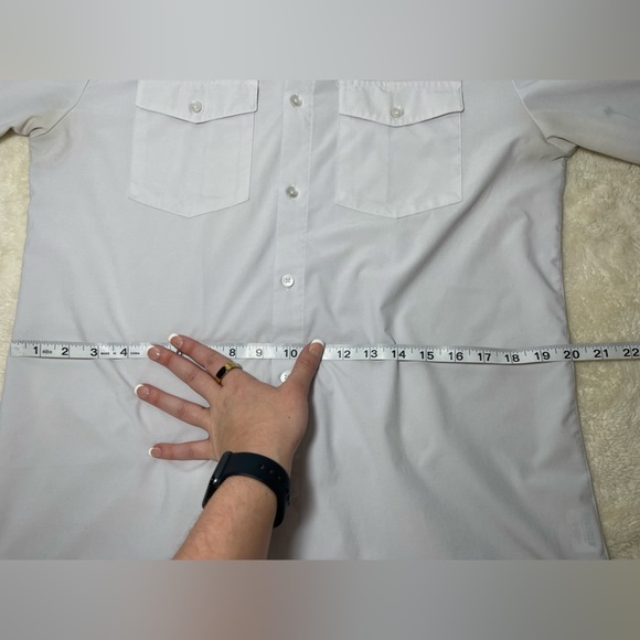 Men's White Pilot Shirt Bundle - Picture 13 of 13